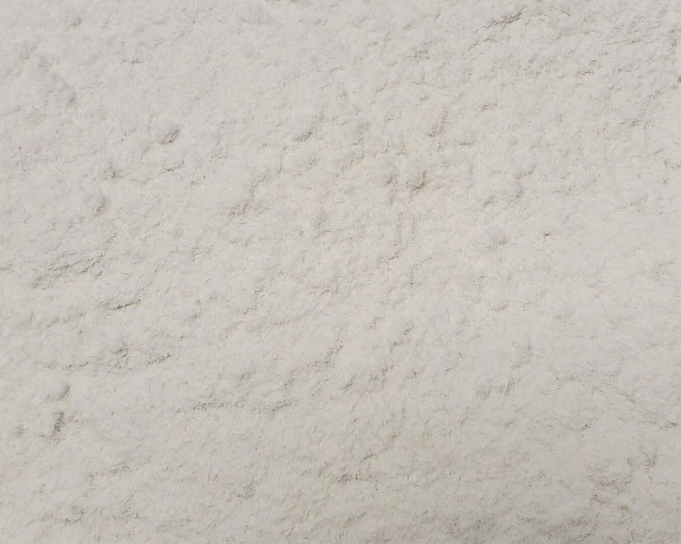 A close up of some white powder
